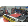 Linha de produção Twist off Cap / Máquina automática de fabricação de tampas de lata / Máquina de selagem com tampa a vácuo